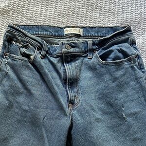 Abercrombie & Fitch Light Blue Denim Pants
